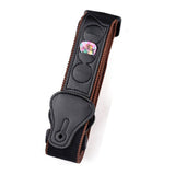 Guitar Strap for Acoustic Electric Classic and Bass Guitars Black