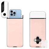 Smart Timer Lock Box for Phone Portable Smartphone Storage Box for Study Office Classroom Pink