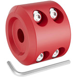 Winch Cable Stopper Rubber Line Stop Hook Saver with Allen Wrench Red