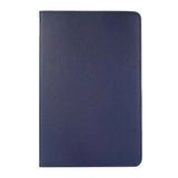 360 Rotating Case for Samsung Tab A9 Plus 11 Inch Tablet Leather Stand Case Cover Dark Blue