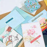 Portable Embossing Label Maker with 6 Rolls Tapes DIY Crafting Label Printer for Home Office