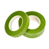12 Pcs Floral Tape Crepe Paper for Bouquet Wrapping and Crafts Fruit Green