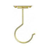 Self Adhesive Banana Hook Under Cabinet Foldable Banana Hanger for Kitchen Gold