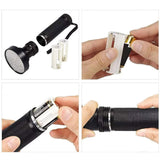 UV Flashlight Black Light 100 LED Black light Pet Urine Detector for Dog/Cat Urine Dry Stains
