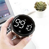 Digital Display Kitchen Timer Countdown Countup Cooking Alarm Rose Gold