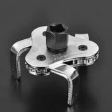 3 Jaw Oil Filter Wrench for Car Adjustable Engine Filter Removal