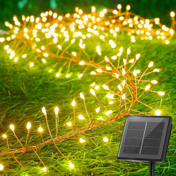 Solar String Lights – Outdoor Waterproof Fairy Lights for Patio and Balcony Warm White