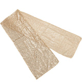 High Density Sequin Runner for Wedding Party Holiday Table Decor Gold
