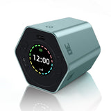 Cube Timer – Visual Rotating Timer with Vibration Adjustable Volume & Custom Countdown Blue