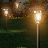 Solar Spot Lights with Motion Sensor Wall Path Lamp for Garden