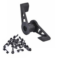 20PCS Adjustable Plant Bender Clip 360 Degrees Low Plant Training Garden Holders Black