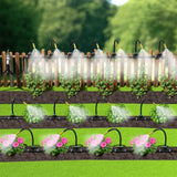 Drip Irrigation System 30m 0.6cm 360-Degree for Raised Beds Greenhouse