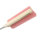 2-Pack Heat Resistant Silicone Pouch – For Hair Styling Tools Storage Pink