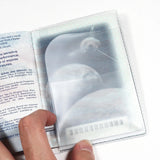 5PCS Transparent Passport Cover with Card Slots Protector Style 1