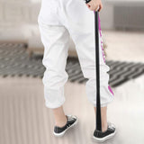 2-in-1 Shoe Horn & Dressing Aid Adjustable Shoe Horn for Easy Shoe Clothing Wear Black