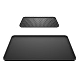 Large Silicone Coffee Machine Mat with Detachable Drying Pad Countertop Protector for Espresso Machine