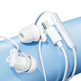 In-Ear Sleep Earphone Anti Noise Ultra Soft Headphone Earbuds Headsets Phones White