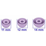 6 Pairs Ear Tips Compatible With Galaxy Buds 2 Pro S/M/L Replacement Soft Earbuds Purple