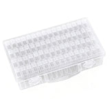 64-Compartment Storage Organizer Box for Diamond Painting Beads & Accessories