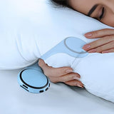 Bone Conduction Bluetooth Pillow Speaker Wireless Music Player with 10 Natural Sounds White Noise Blue