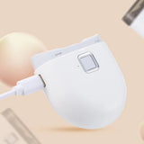 Electric Nail Clipper with LED Light Automatic Nail File Grooming Tool