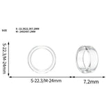 10 PCS Clear Silicone Ring Protectors Compatible With Oura Ring 5