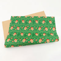 12 Sheets Christmas Wrapping Paper with Jute String Cute Xmas Wrap Kit