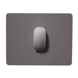 Flexible Silicone Mouse Pad Smooth Water Resistant Desk Mat with Non-Slip Base for Office Home Gray