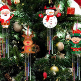 3D Wooden Wind Chime Craft Kit for DIY Wind Chimes Decorative Ornament Christmas Style