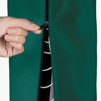 Waterproof Rotary Airer Cover – Clothesline Dryer Shield with Zipper Dark Green
