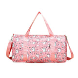 Kids Travel Duffle Bag Water Resistant Carry On Weekender Bag with Wet Pocket for Gym Sport Dance Style 2