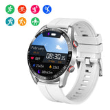 Smart Watch Sleep ECG Monitoring Sport Watch Bluetooth Activity Fitness Tracker for Men Women White