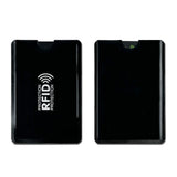 30 PCS Slim RFID Card Sleeves – Credit & ID Protector Wallet Shields Black