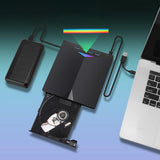 External CD/DVD Drive USB 3.0 Type-C Portable Slim Burner Writer