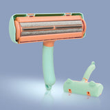 Reusable Pet Hair Remover Roller – For Dog & Cat Fur on Furniture & Clothes Green