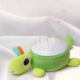 Kids Projection Night Light Plush Toy with Soothing Music for Better Sleep Style 2