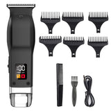 Beard Trimmer for Men Rechargeable Men's Hair Clippers & Razor Black Silver