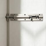 10Pcs Stainless Steel Quality Door Slide Bolt Toilet Shed Lock Catch Latch Medium