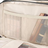 Large Capacity Travel Makeup Bag Portable Cosmetic and Toiletry Organizer Black