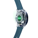 Smart Watch Waterproof HD Display with Multi Sport Modes for Android iPhone Blue