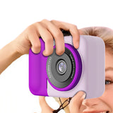 Instant Print Camera S11 48MP with 32GB Card for Boys Girls Purple