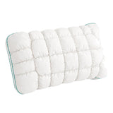 Fluffy Pillow Breathable Cute Pineapple Puff Pillow for Bedroom Sofa White
