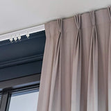 5M Flexible Ceiling Curtain Track Bendable Curtain Rail Kit with Rollers and Hooks