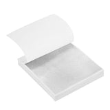 100Pcs Gilding Gold Silver Leaf Sheet Book Foil Paper Decorating Art Craft Silver