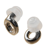Silicone Noise Reduction Earplugs Reusable with 3 Pairs Ear Tips Black