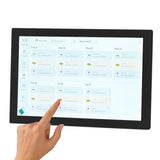 Touchscreen Smart Digital Calendar with Desktop Stand 10.1-Inch Multi-Platform Sync Calendar Black