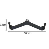 Cable Pulley Attachment Series Gym LAT Pull-Down Bar V-Grip Handle Accessory Medium