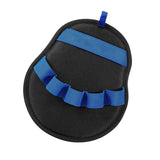 Five Finger Pet Hair Removal Glove Reusable Electrostatic Grooming Mitt for Pet - Blue