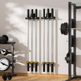 Olympic Barbell Hanger Space Saving Garage Gym Bar Wall Mount Rack