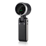 Portable Handheld Turbo Fan with 5-Speed Settings Mini Travel Fan for Beach and Outdoor Use Black